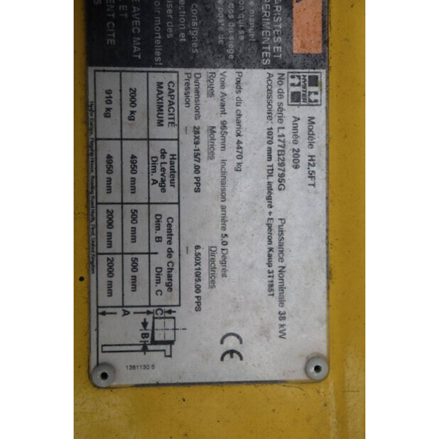 2009 Hyster H2.5FT-46417771