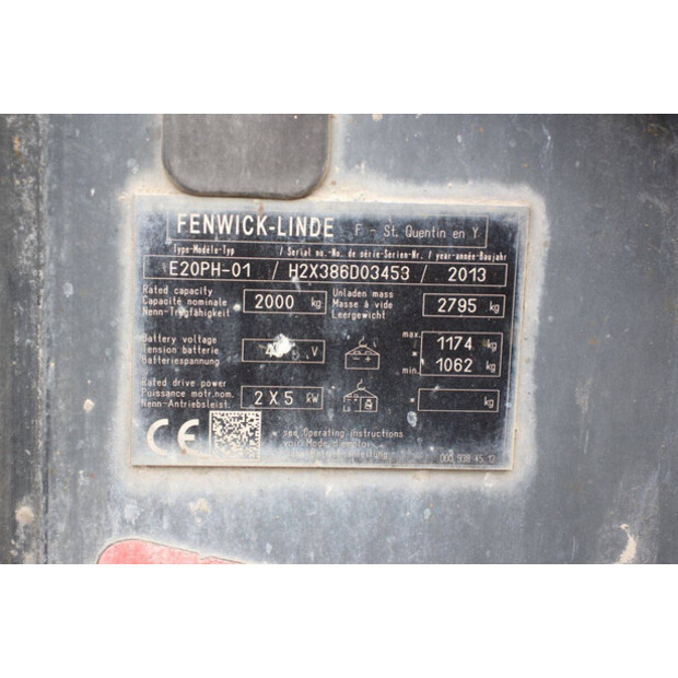 2013 Fenwick-Linde E20PH-01-46418228