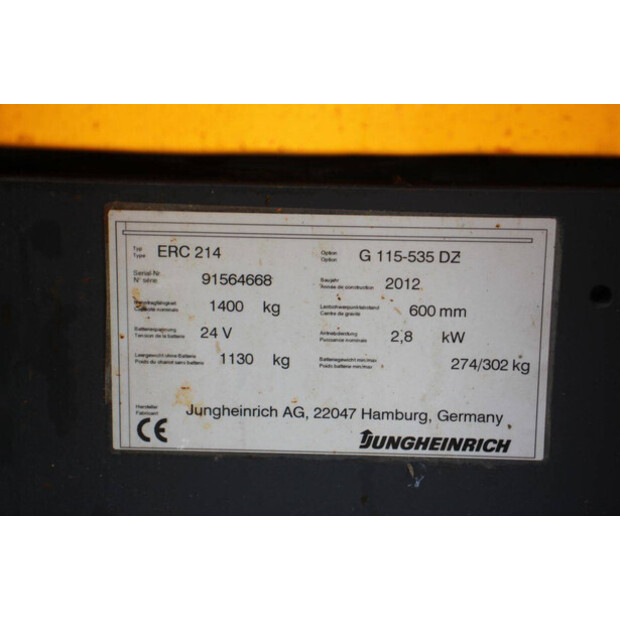 2012 Jungheinrich ERC214-46418287
