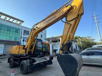 Image for WHEELED EXCAVATORS 2020 Hyundai 210