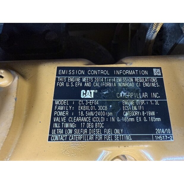 2014 Caterpillar 303ECR-46452803
