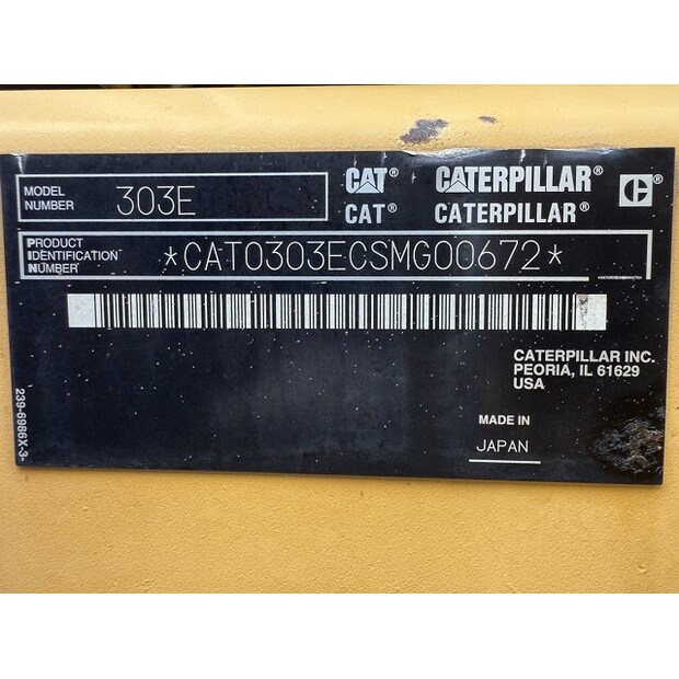 2014 Caterpillar 303ECR-46452807