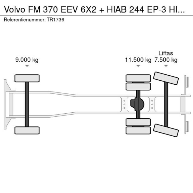 2012 Volvo FM 370-46453153