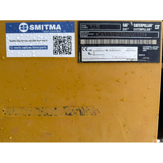 2012 Caterpillar 323EL VA-46455176