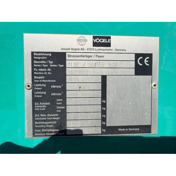 2012 VOGELE Super 1600-2-46456044