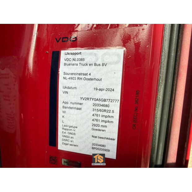 2016 Volvo FH-46457240