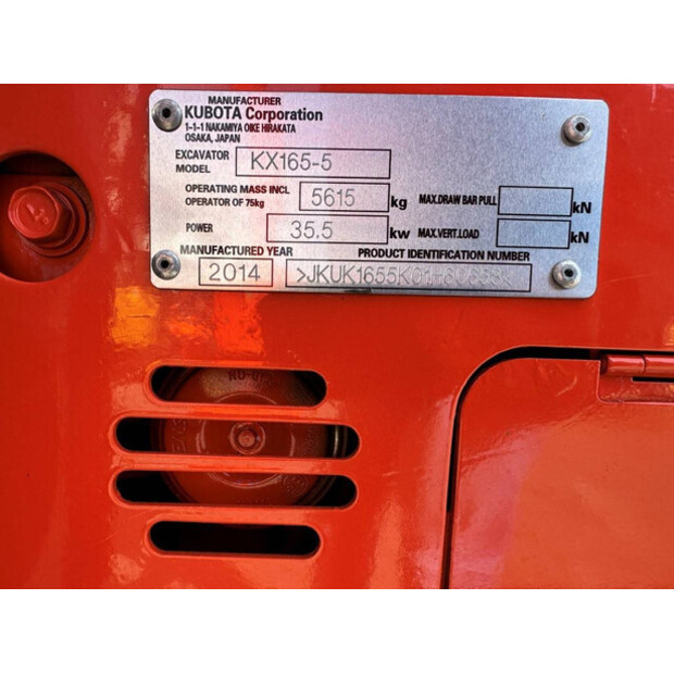 KUBOTA KX165-5-46458140