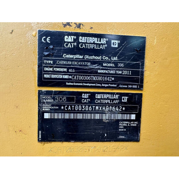 2011 Caterpillar 306-46458501
