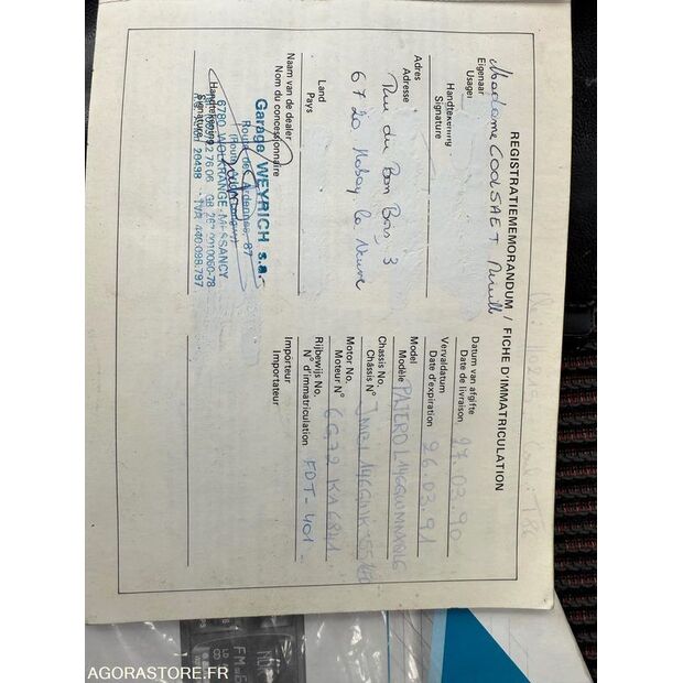 1990 MITSUBISHI Pajero-46472886