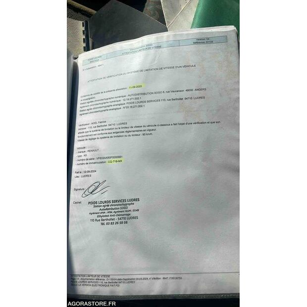 1999 Renault Kerax-46474412