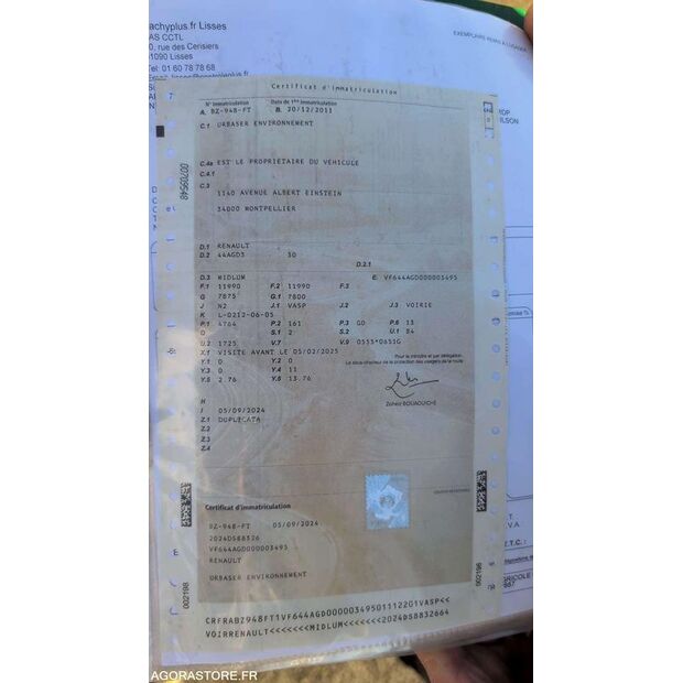 2011 Renault Midlum-46474528