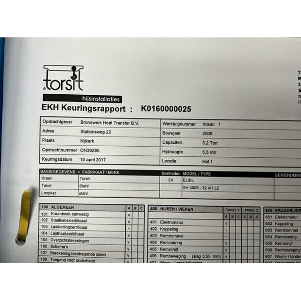 2008 Torsit EL/BL-46477757