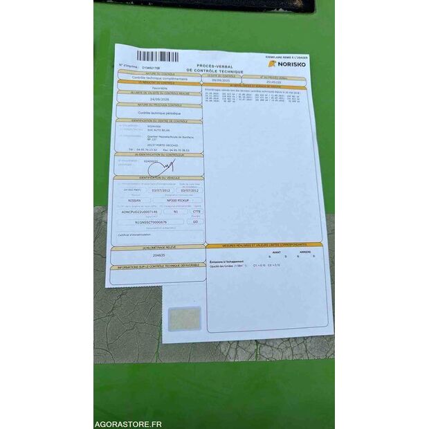 2012 NISSAN PICK-UP-46494727