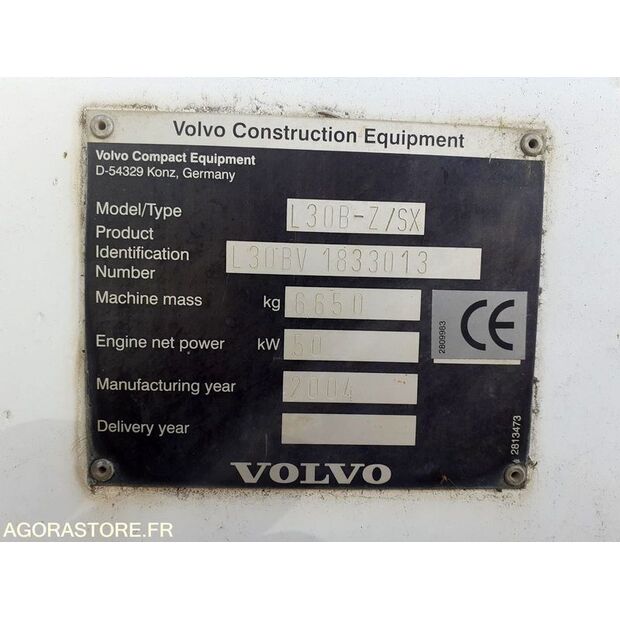 2004 Volvo L30B-46494786