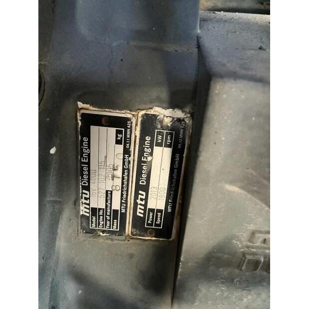 ENGINES MTU Used Part No.: MTU16V4000C22-46496422