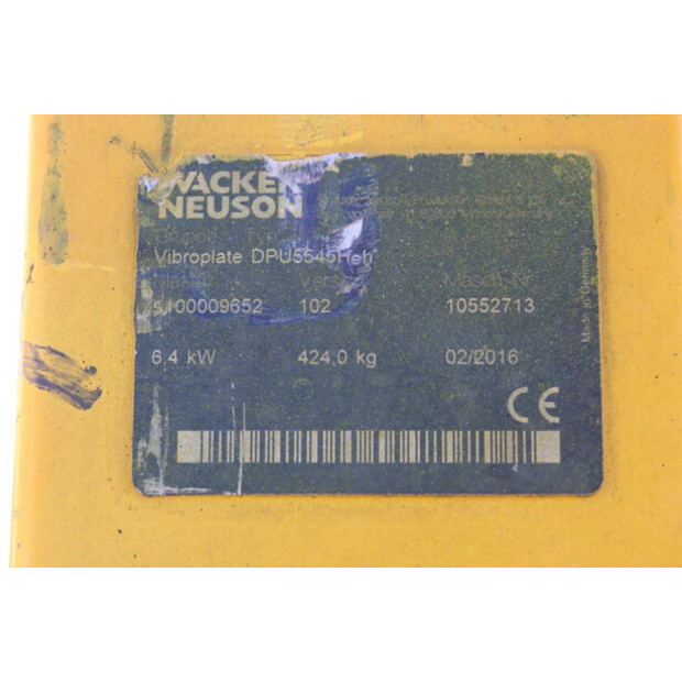 2016 Neuson DPU5545-46500514