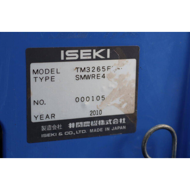 2010 Iseki TM 3265-46500937