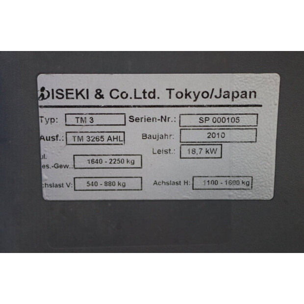 2010 Iseki TM 3265-46500940