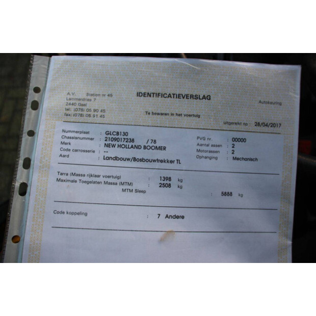 2017 نيو هولاند Boomer 35-46501967