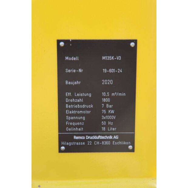 2020 REMCO M135K-V3-46502006