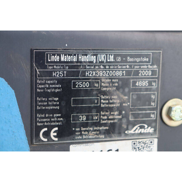 2009 Linde H25T-46502381
