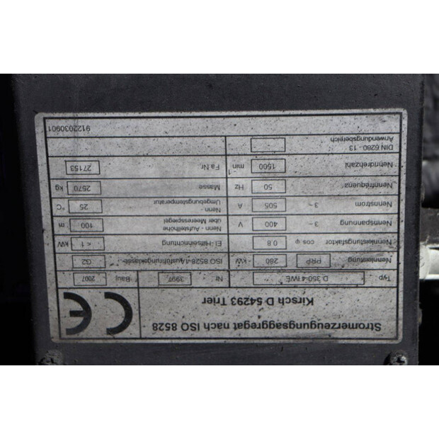 2007 kirsch D350-4 IWE-46502538