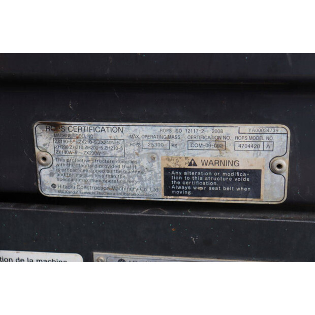 2016 Hitachi ZX140W-5B-46502756