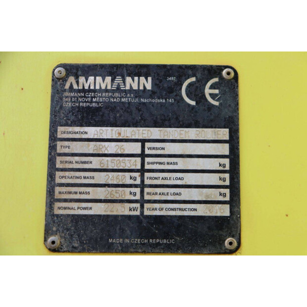2016 AMMANN ARX26-46502999