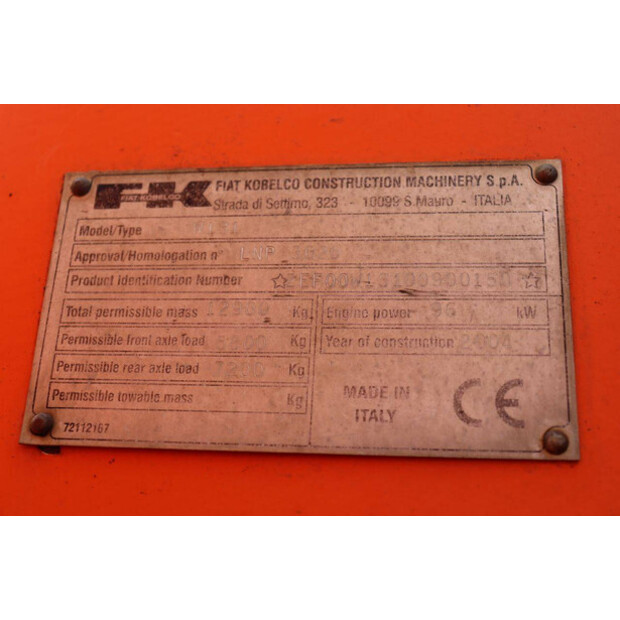 2004 Fiat Kobelco W131-46504528