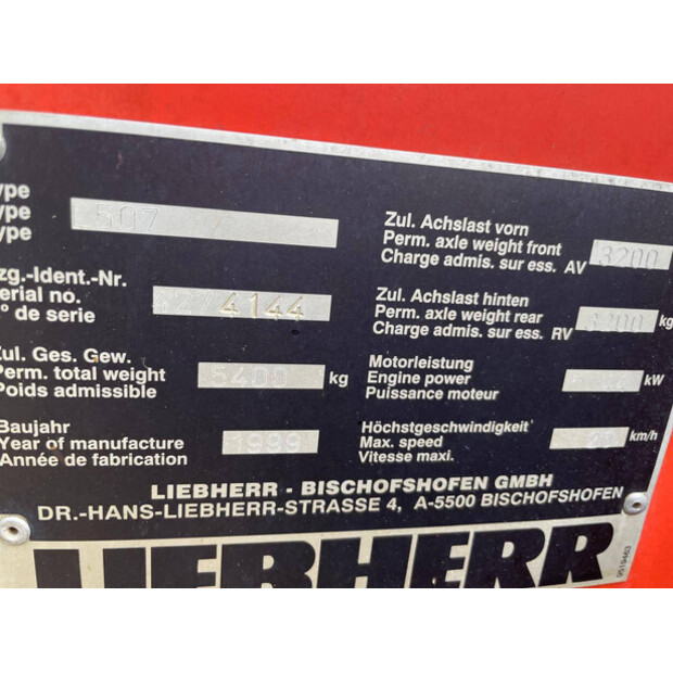 1999 ليبهير L507-46505008