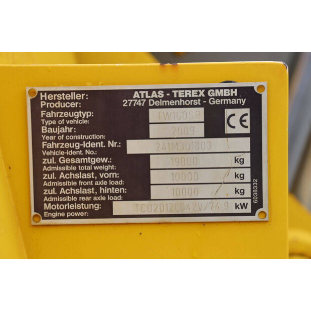 2009 Terex TW160SR-46505341