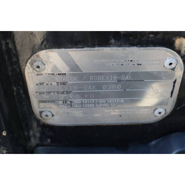 هيونداي ROBEX18-9AK-46505782