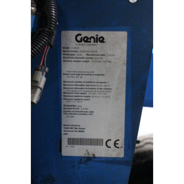 2008 Genie Z-45/25-46506288