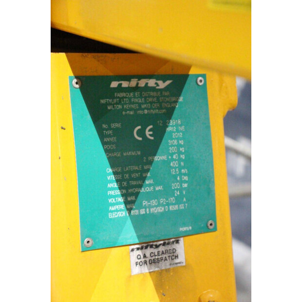 2012 نيفتيليفت HR12NE-46506357