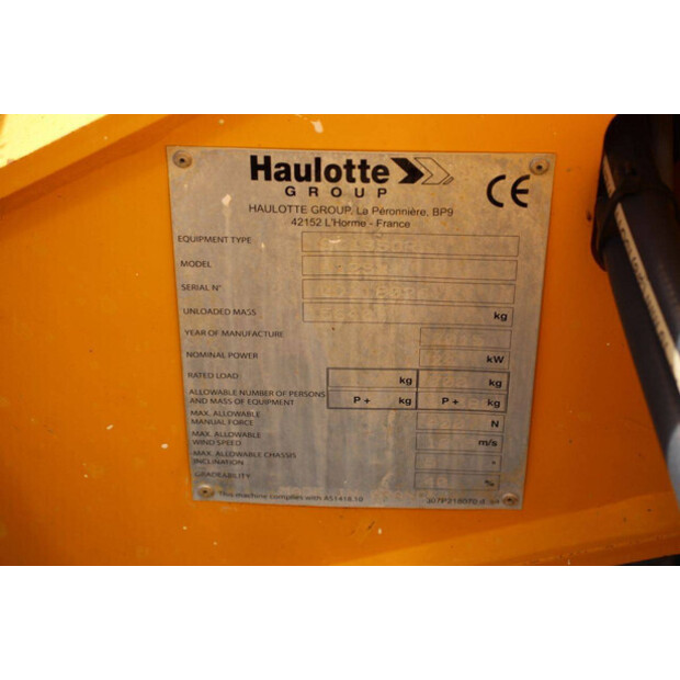 2015 Haulotte H12 SX-46507021