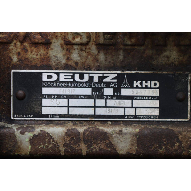 1972 Deutz D7006-46507558
