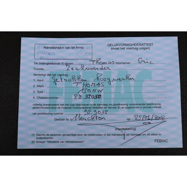 2008 THOMAS 150NW-46508636