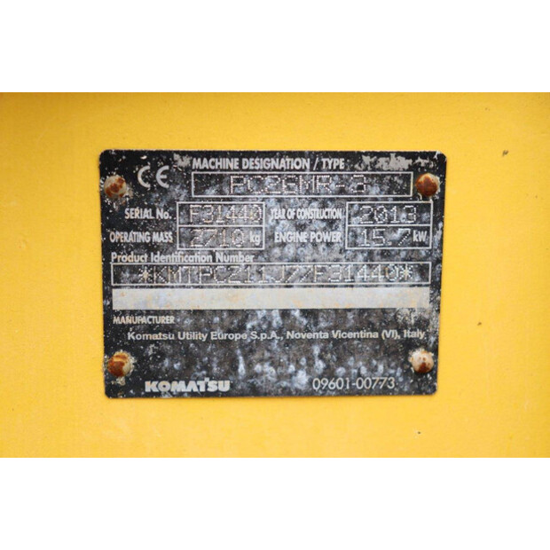 2013 Komatsu PC26MR-3-46509069