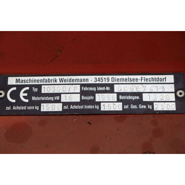 1996 Weidemann 1030 D/P-46509734