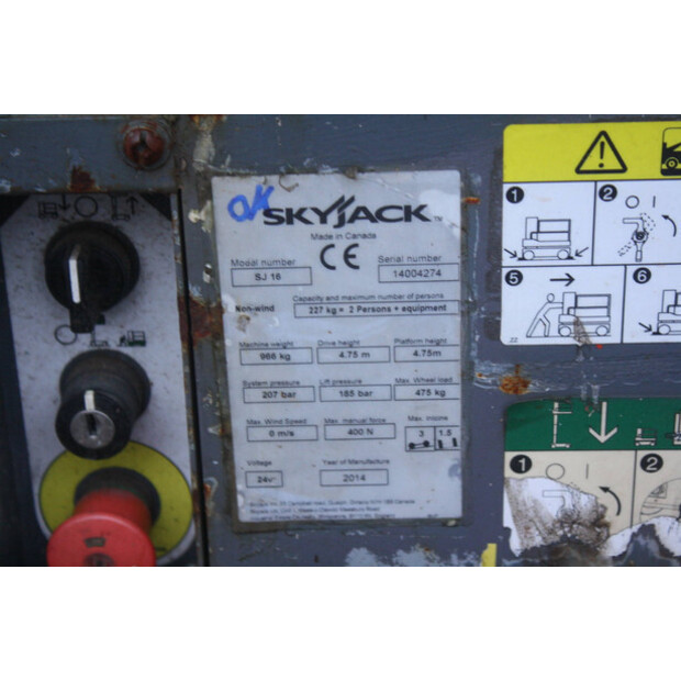 2014 SkyJack SJ16-46510927