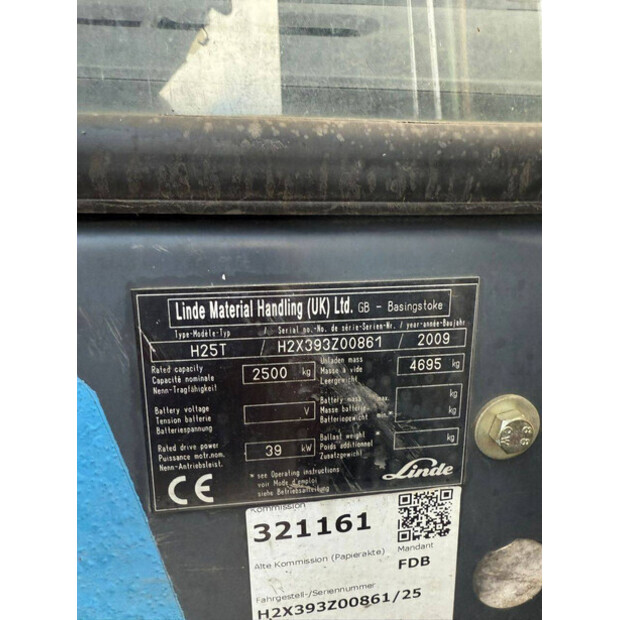 2009 Linde H25T-46525425