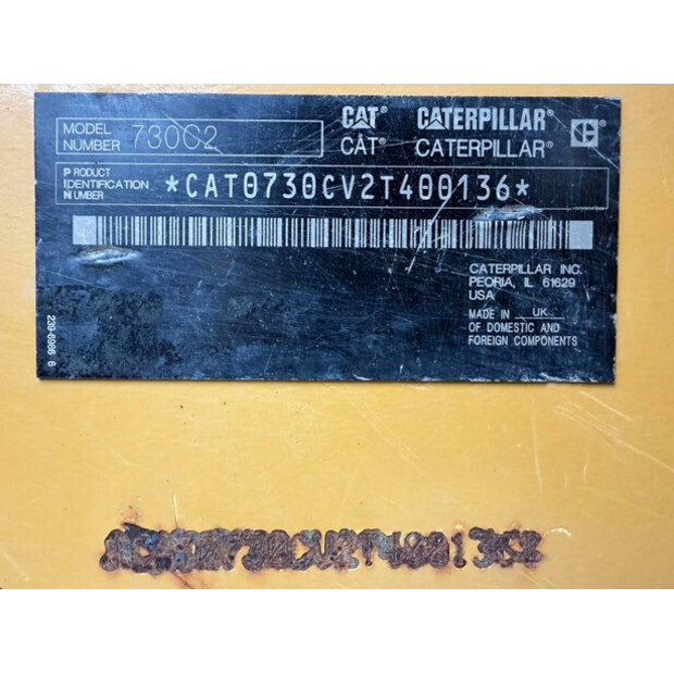2016 Caterpillar 730C2-46526856
