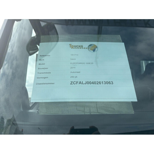 2014 Iveco EUROCARGO 150E25-46527188