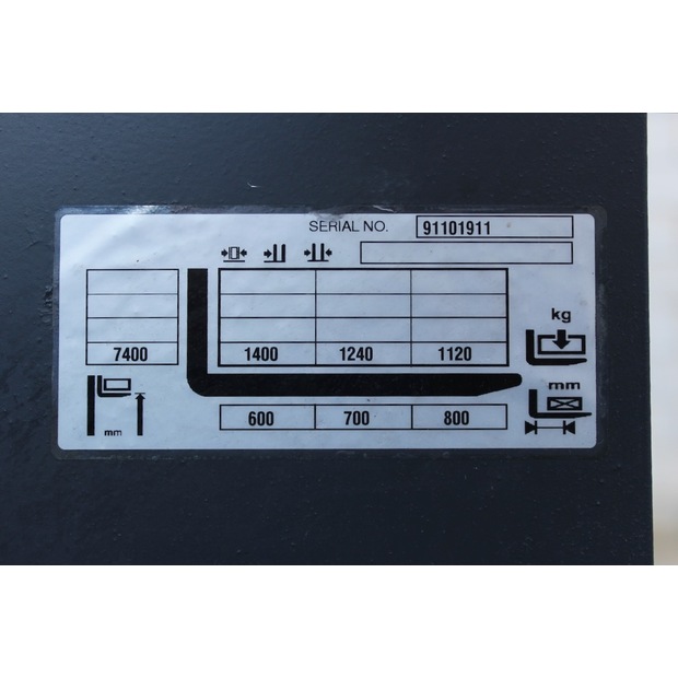 2015 Jungheinrich ETV 214 740 DZ-46581331