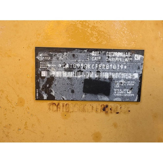 2015 كاتربيلر 950K-46589050