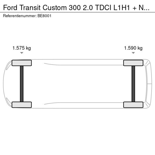 2019 Ford TRANSIT CUSTOM-46589384