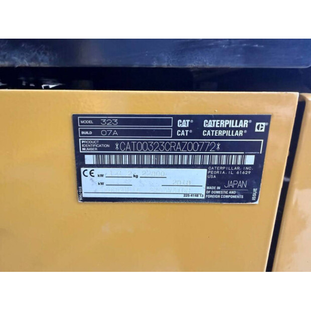 2018 Caterpillar 323-46590761