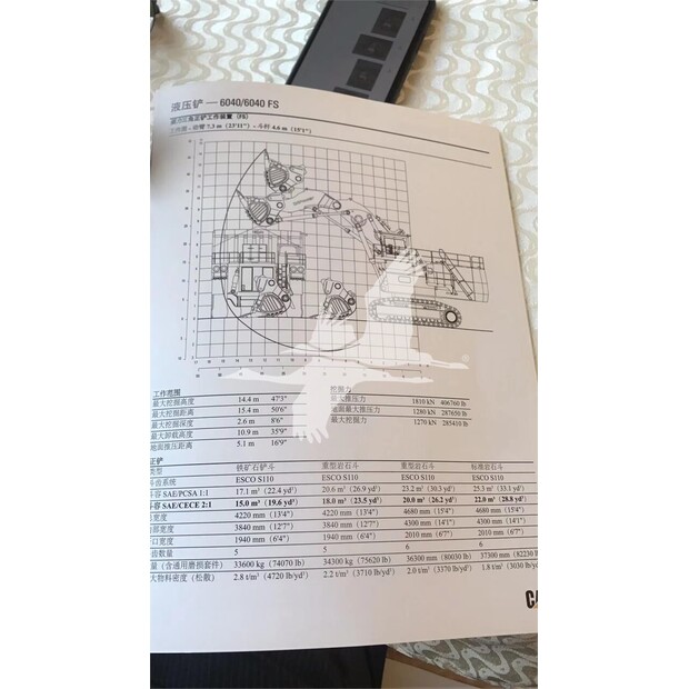 2013 Caterpillar 6040ACFS-46600182