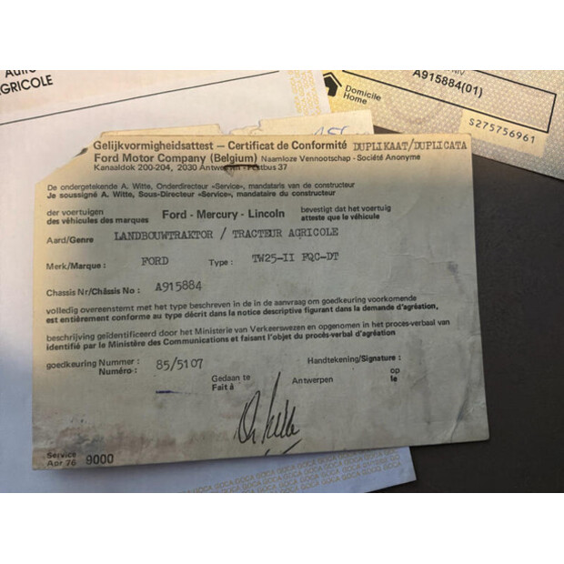 1986 فورد TW-25-46609494