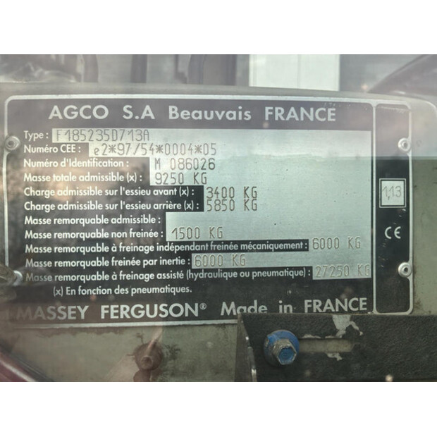 2019 Massey Ferguson 6290-46609532